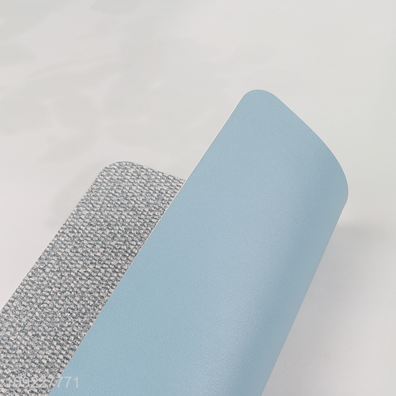 Factory Supply Faux Leather Placemats Non-Slip Placemats for Home and Restaurant