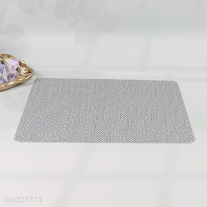 Factory Supply Faux Leather Placemats Non-Slip Placemats for Home and Restaurant