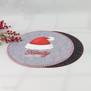 New Arrival Christmas Felt Table Place Mats for Kitchen & Dining Table Decor