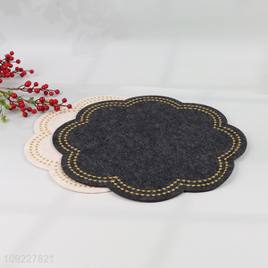 High Quality Felt Place Mats Heat Resistant Washable Table Place Mats
