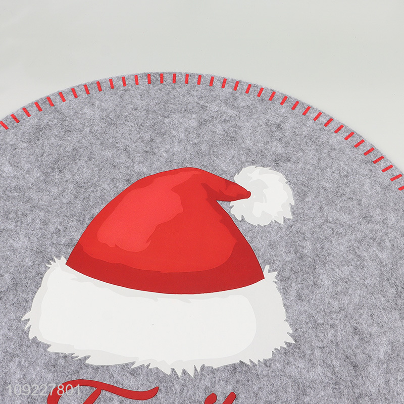 New Arrival Christmas Felt Table Place Mats for Kitchen & Dining Table Decor