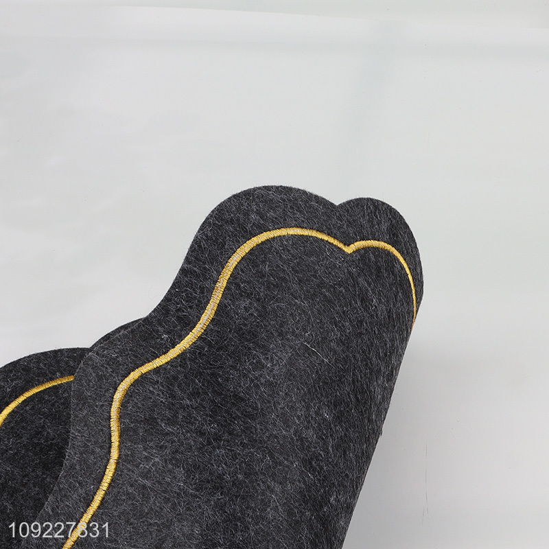 New Product Felt Place Mats Durable Non-Slip Dining Table Placemats