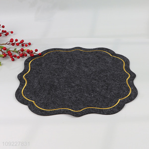 New Product Felt Place Mats Durable Non-Slip Dining Table Placemats