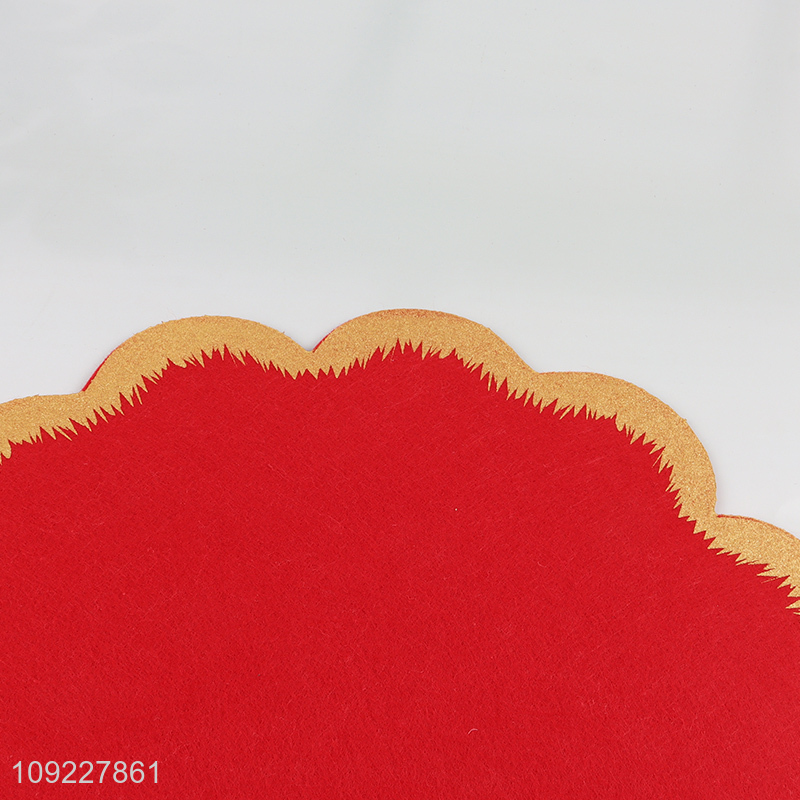 Factory Supply Felt Placemats Anti-Slip Heat Resistant Table Place Mats