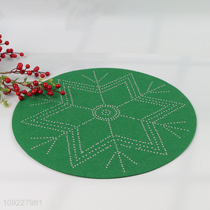 Wholesale Felt Place Mats Non-Slip Heat Resistant Washable Table Place Mats