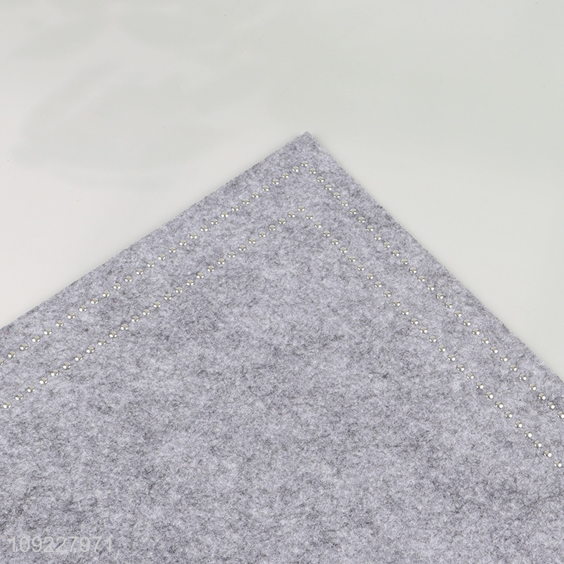 Good Quality Felt Placemats Heat Resistant Non-Slip Felt Table Place Mats