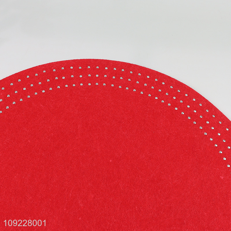 High Quality Felt Place Mats Anti-Slip Washable Placemats for Table Decor