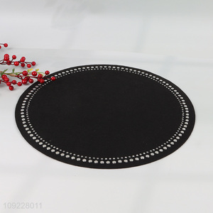 New Product Felt Placemats Non-Slip Table Mats for Dining Table Decoration