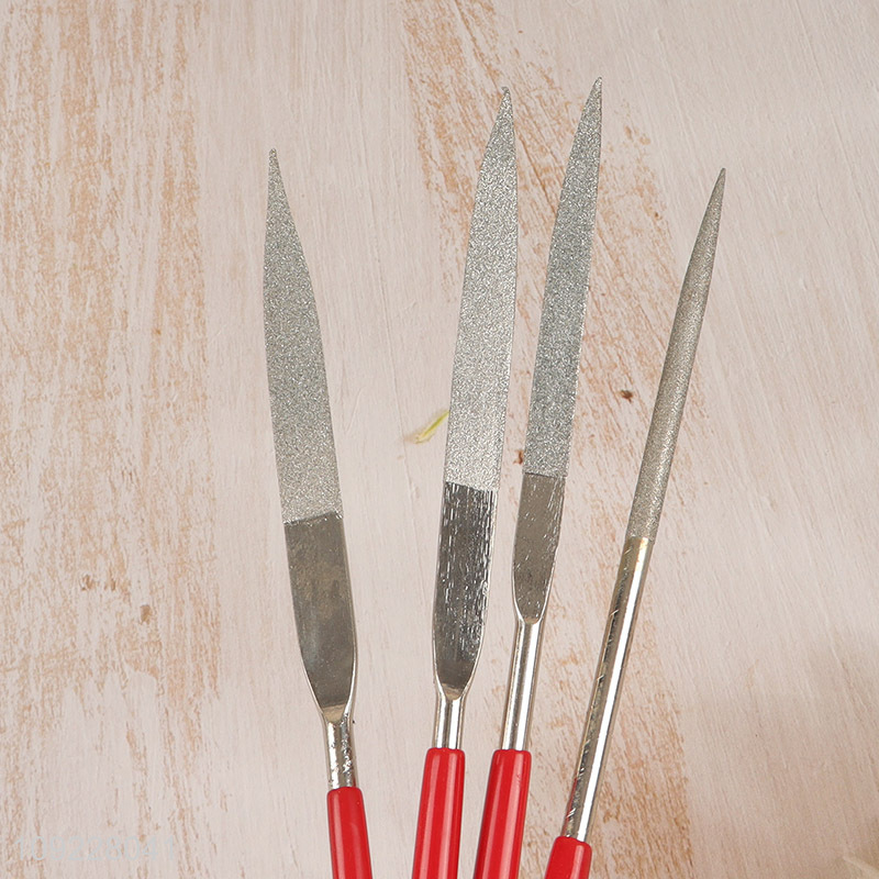 Good Quality 10-Piece Diamond Needle Filet Set Carbon Steel File Set