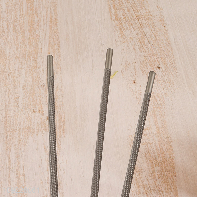 China Wholesale 3-Piece Chainsaw File Set Round Sharpening File Set