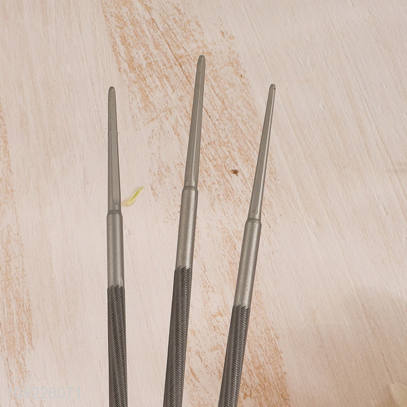 High Quality 3-Piece Round Chainsaw File Set Chainsaw Sharpening Tools