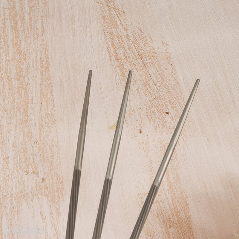 China Wholesale 3-Piece Chainsaw File Set Round Sharpening File Set