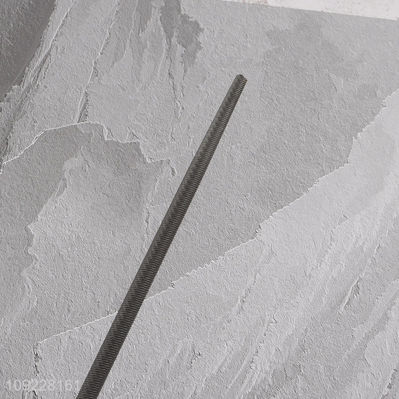 Low Price Round Carbon Steel Hand File with Comfort Grip Handle