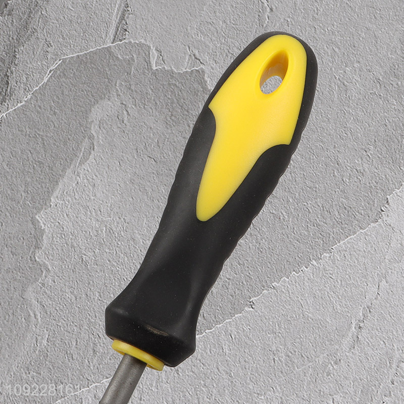 Low Price Round Carbon Steel Hand File with Comfort Grip Handle