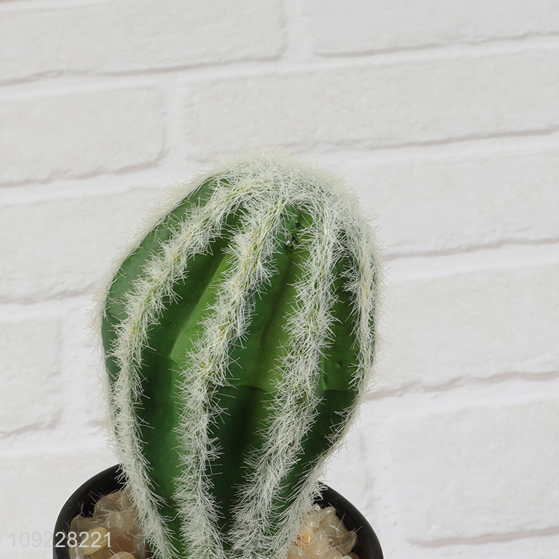 Online Wholesale Small Artificial Potted Cactus Plants for Indoor Outdoor Decor