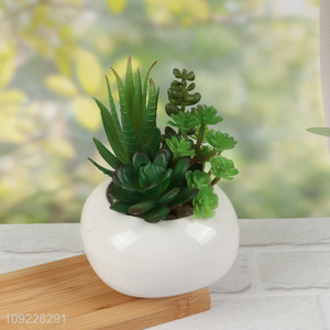 New Arrival Small Fake Succulent Plants Artificial Potted Plants Faux Plants