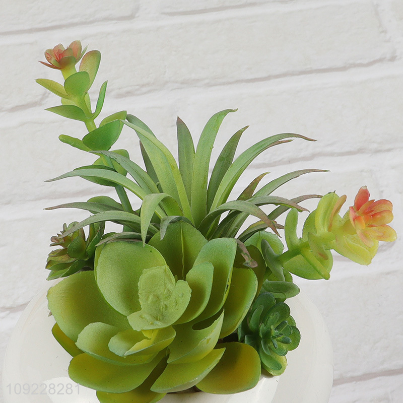 Good Quality Fake Succulent Plants Artitificial Potted Plants for Home Decor