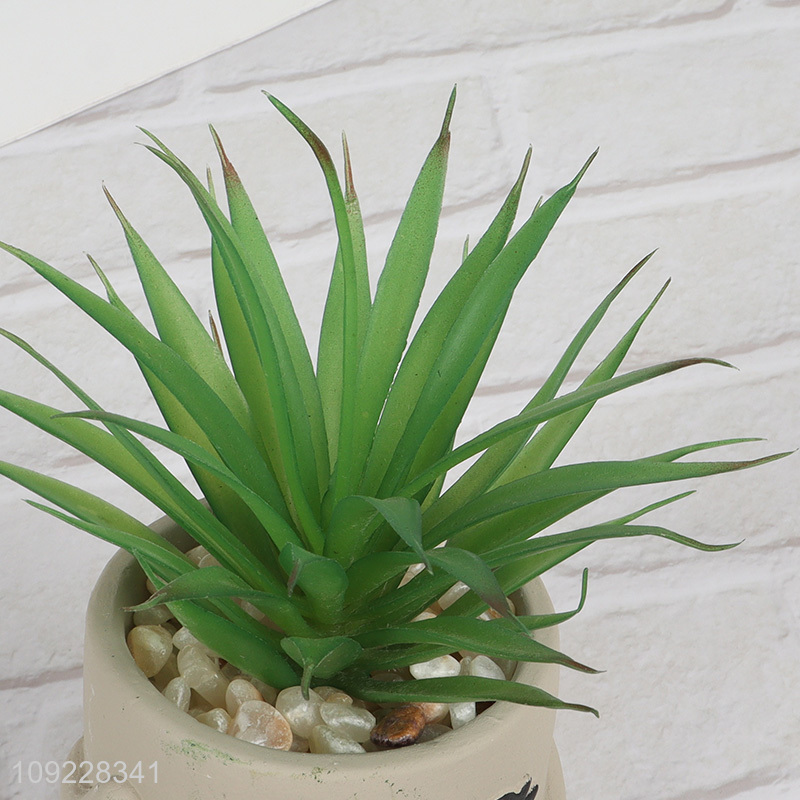 China Imports Artificial Aloe Plants Fake Potted Plants for Living Room Decor