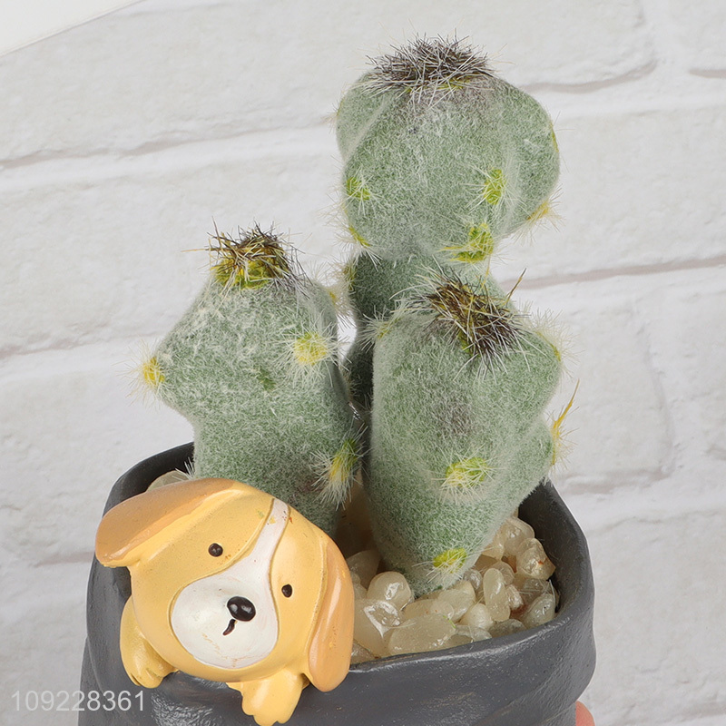 High Quality Small Artificial Potted Plants Fake Plants for Farmhouse Decor