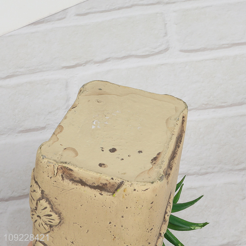 Factory Price Small Artificial Succulent Potted Plants for Living Room Decor