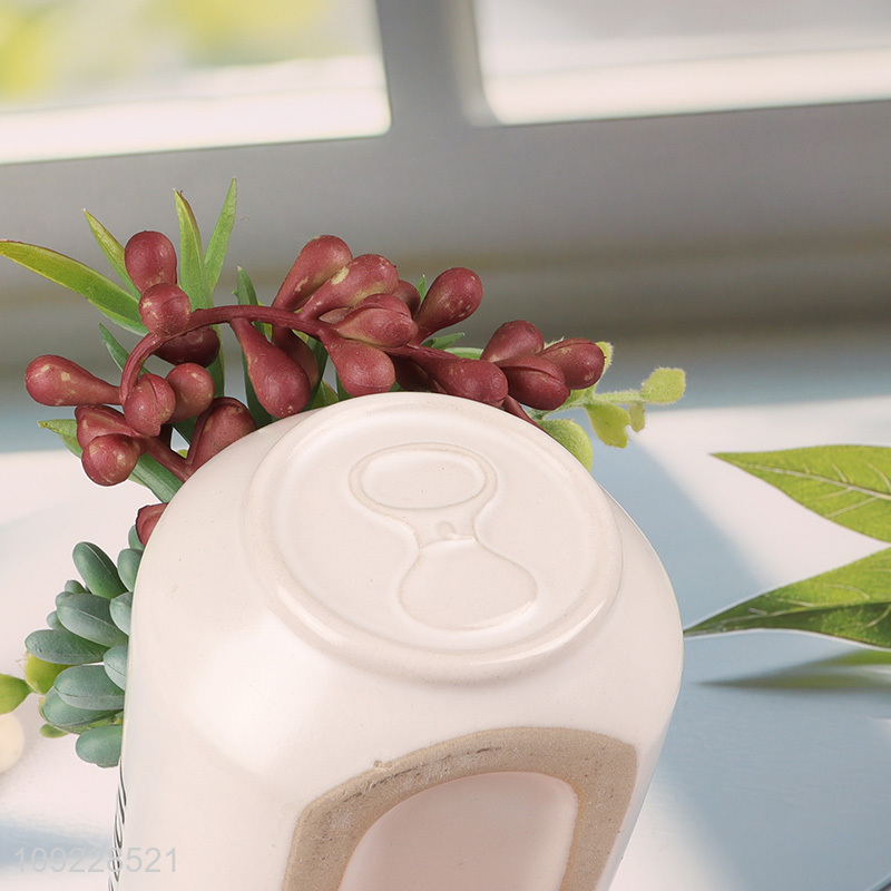 Wholesale Artificial Succulent Potted Plants for Indoor Outdoor Home Office Decor