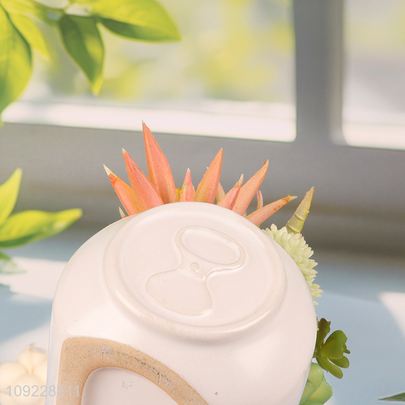 Factory Price Fake Succulent Plants Artitificial Potted Plants for Home Secor