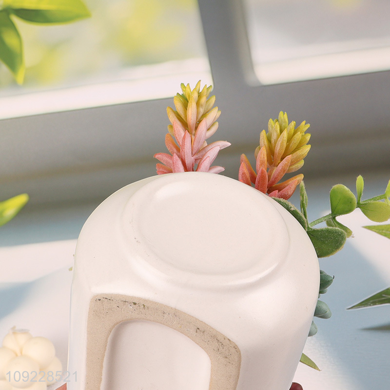 Wholesale Artificial Succulent Potted Plants for Indoor Outdoor Home Office Decor