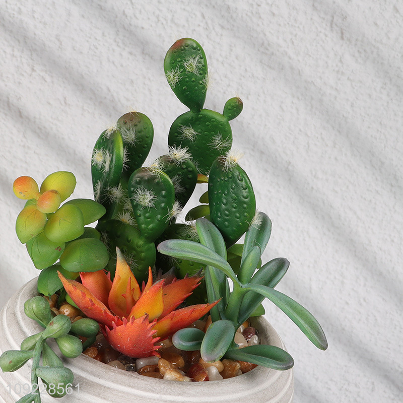 New Arrival Small Artificial Potted Plants Fake Plants for Living Room Decor