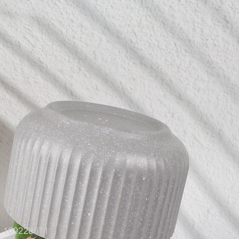 Factory Supply Artitificial Succulent Potted Plants for Home Office Desk Decor