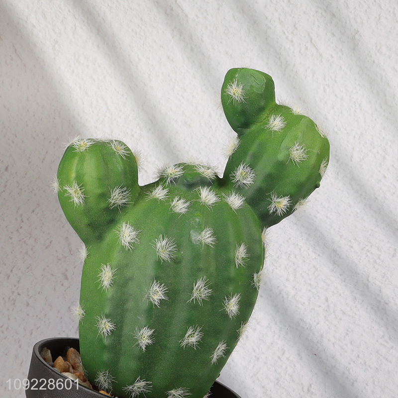 Factory Price Faux Cactus Plants Artificial Potted Plants for Indoor Decor