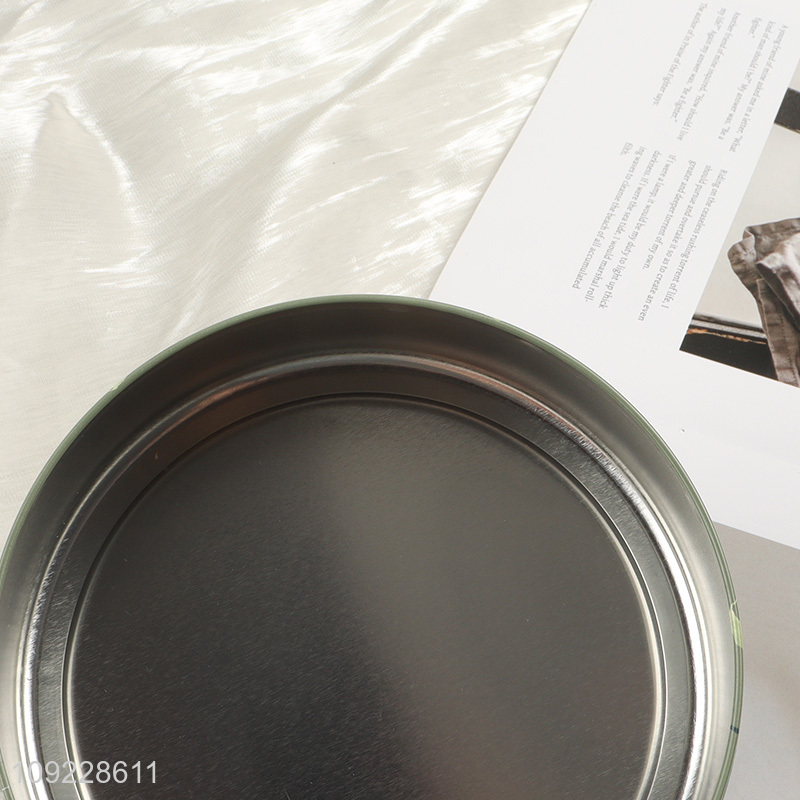 Factory Price Floral Print Metal Tin Box Tinplate Packing Box