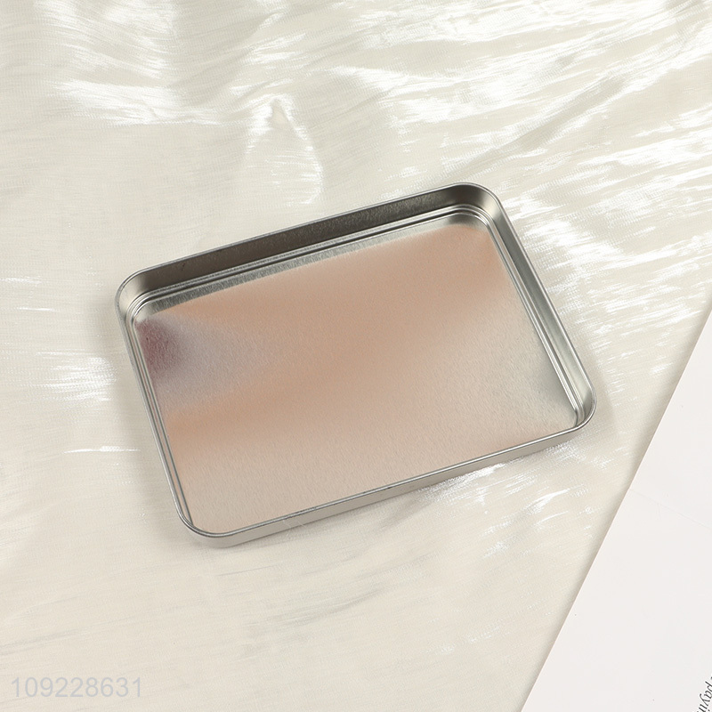 High Quality Small Metal Tin Box Empty Tinplate Packaging Box