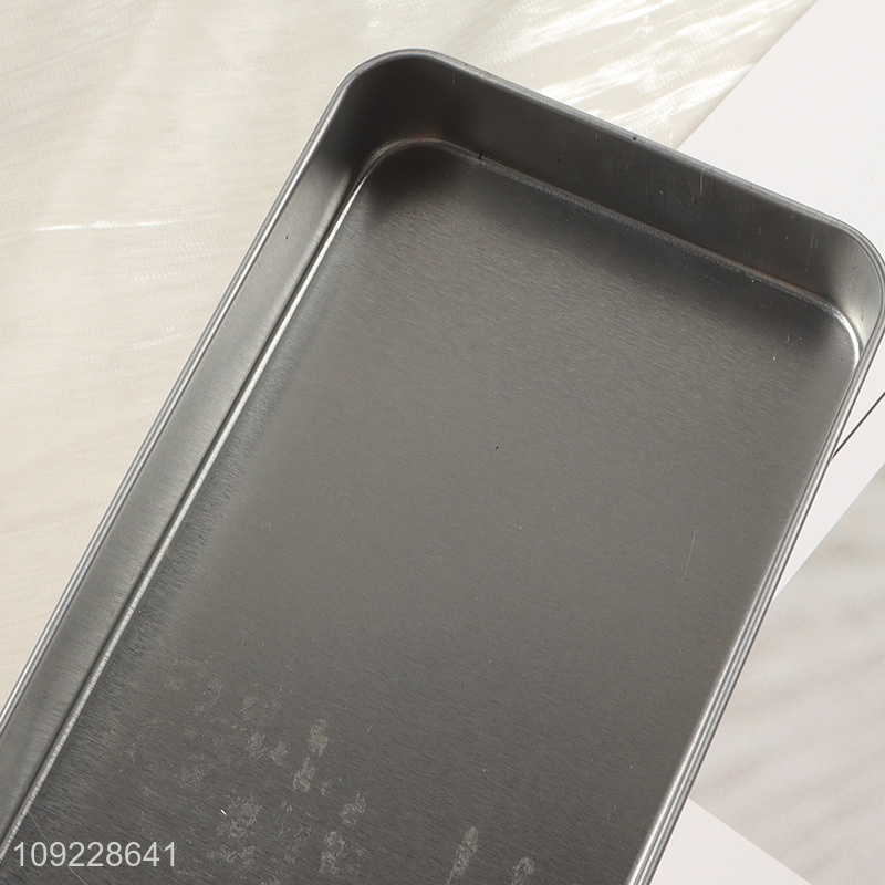 Good Quality Custom Logo Metal Tin Box Slide Top Tin Container