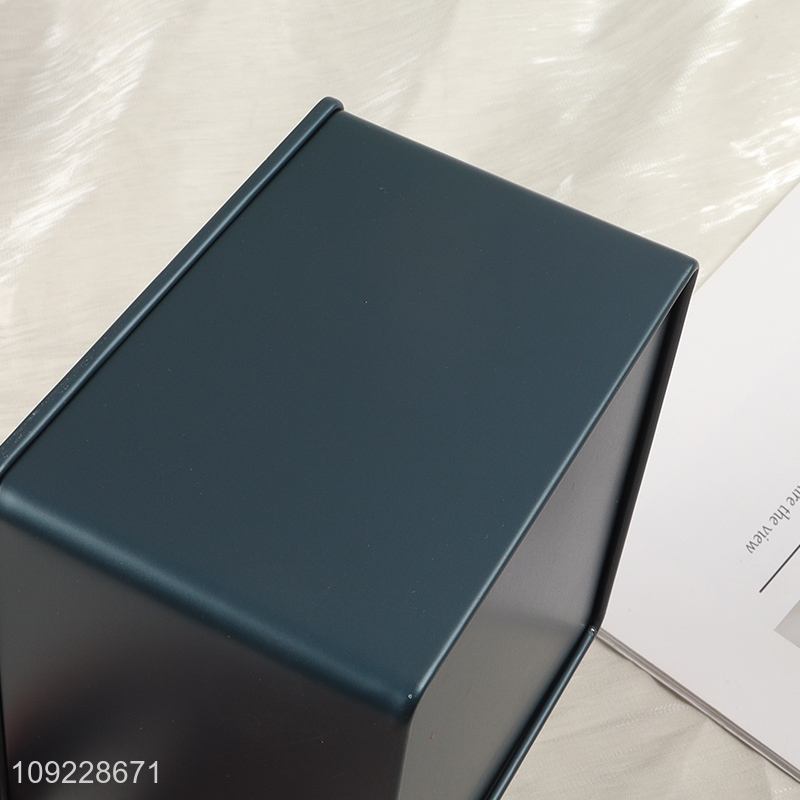 Wholesale Square Metal Tin Box Custom Logo Metal Tin Container