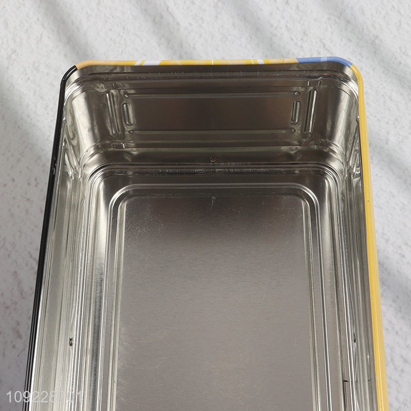 Factory Supply Empty Metal Tin Box for Chocolate Candy Tea Packing