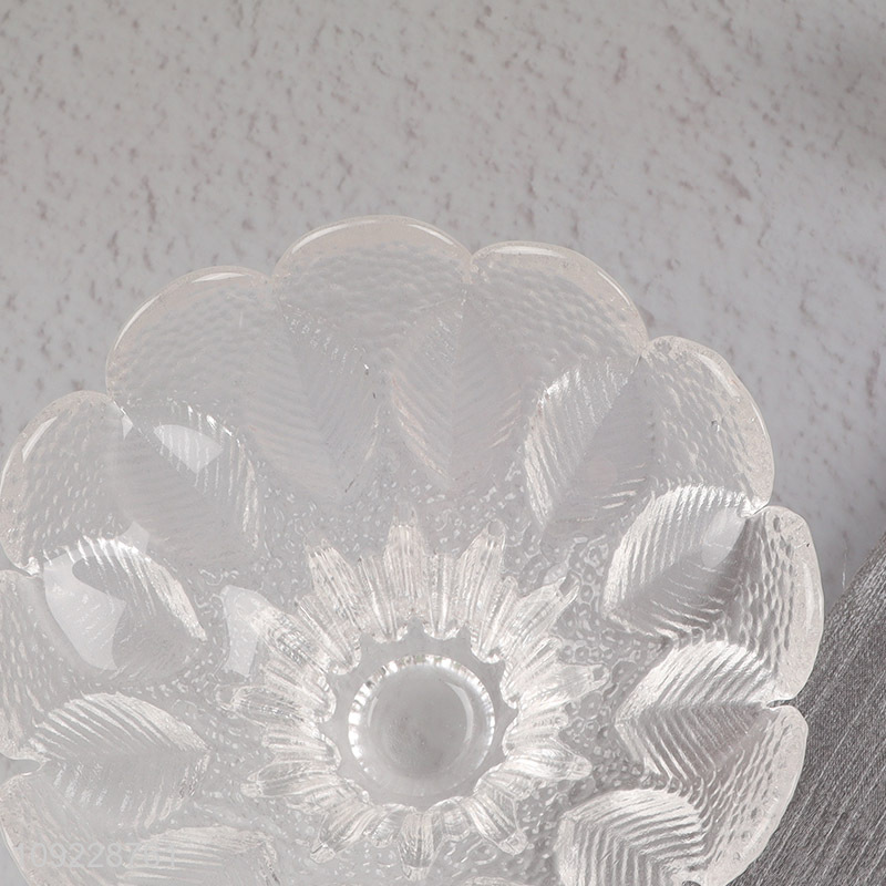 High Quality Transparent Glass Bowl Creative Glass Snacks Bowl