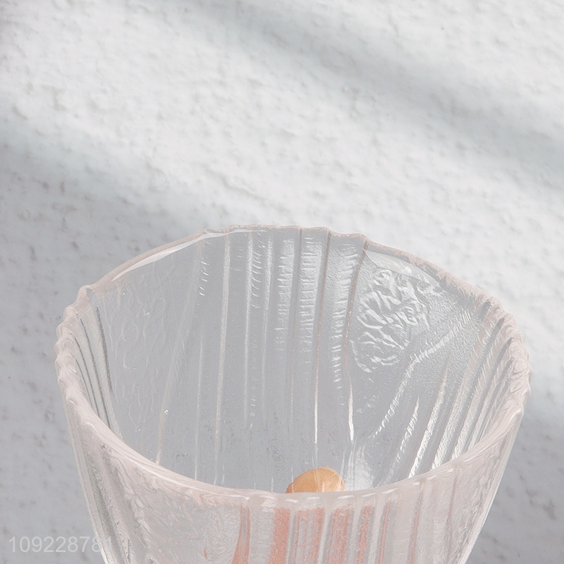 Factory Price Transparent Glass Tea Cup Small Glass Tea Cup