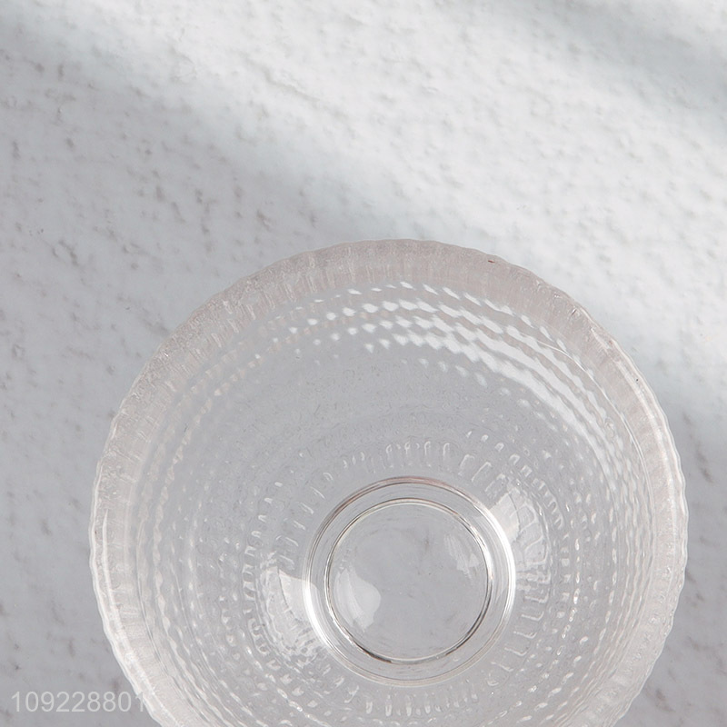 Factory Supply Transparent Glass Tea Cup Mini Kung Fu Tea Cup