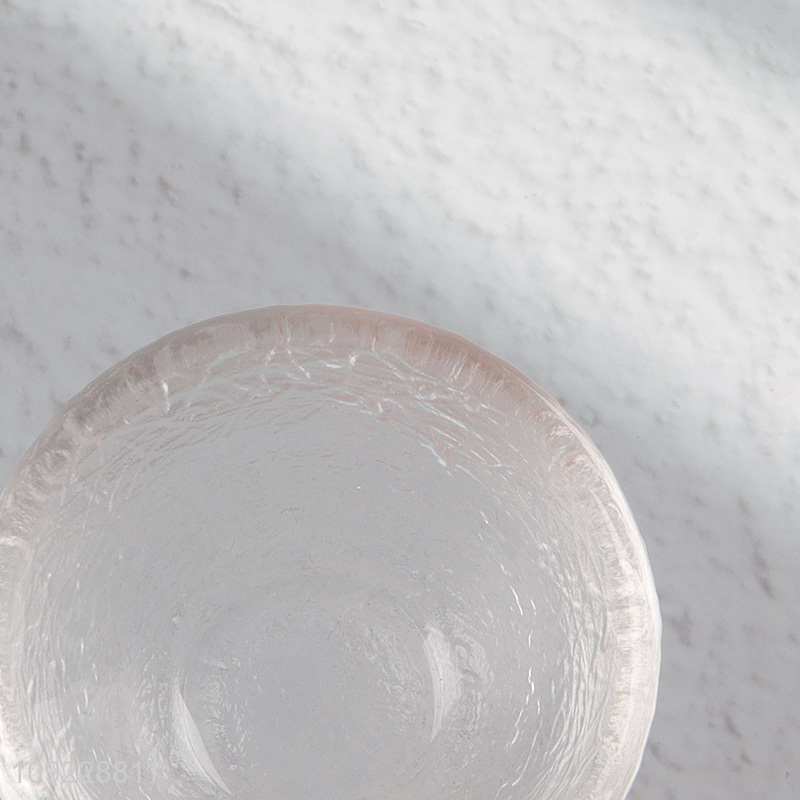 Online Wholesale Transparent Glass Tea Cup Small Glass Tea Cup