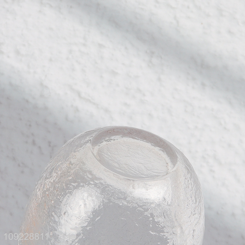 Online Wholesale Transparent Glass Tea Cup Small Glass Tea Cup