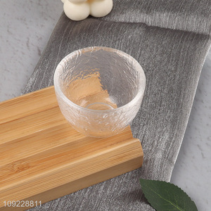 Online Wholesale Transparent Glass Tea Cup Small Glass Tea Cup