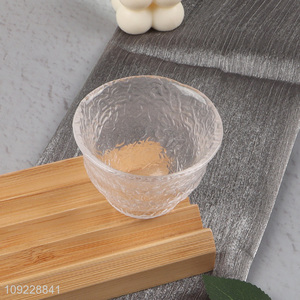 Hot Selling Transparent Glass Tea Cup Small Glass Tea Cup