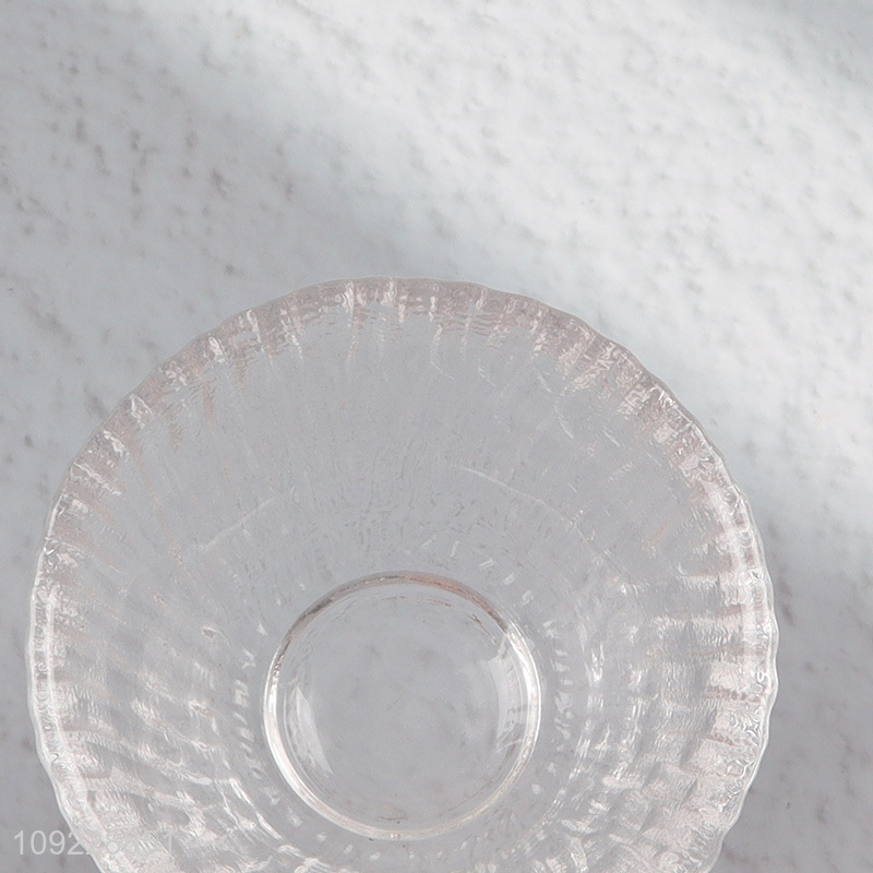 High Quality Transparent Glass Tea Cup Glass Green Tea Cup