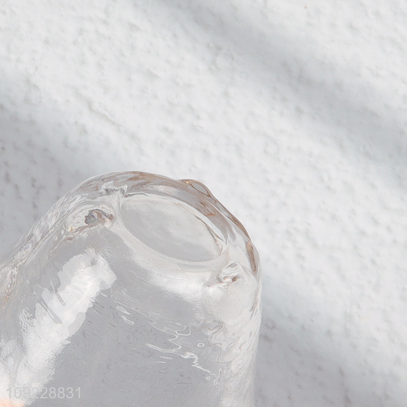 New Arrival Transparent Glass Tea Cup Mini Kung Fu Tea Cup