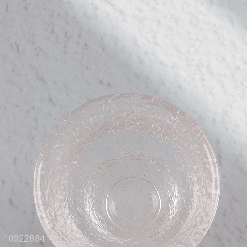 Hot Selling Transparent Glass Tea Cup Small Glass Tea Cup