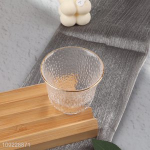 Popular Product Transparent Glass Tea Cup Small Glass Tea Cup