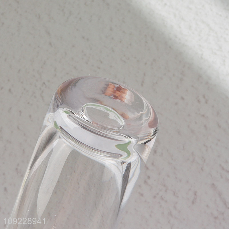 High Quality Clear Cylinder Glass Vase for Wedding Table Centerpieces