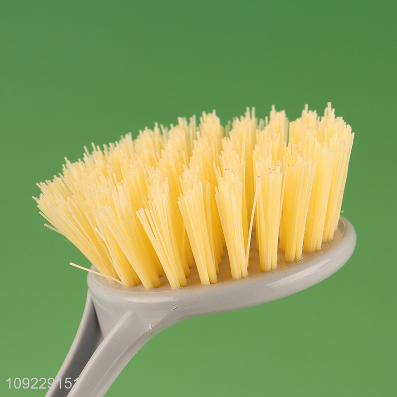 Factory supply long handle home kitchen pot brush dish brush for sale