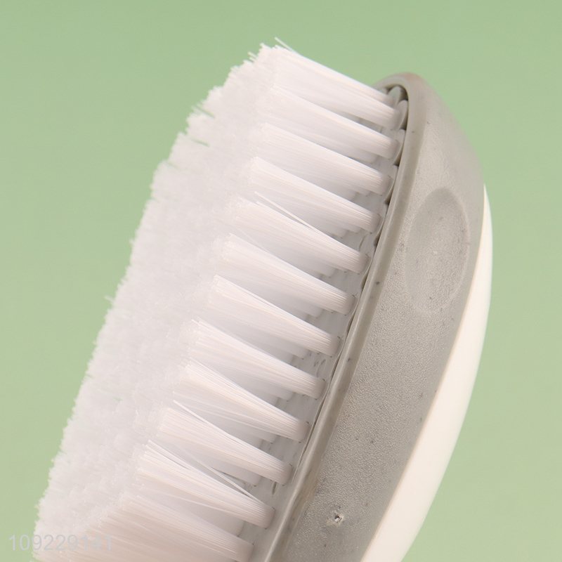 Low price household cleaning brush scrubbing brush clothes washing brush with handle