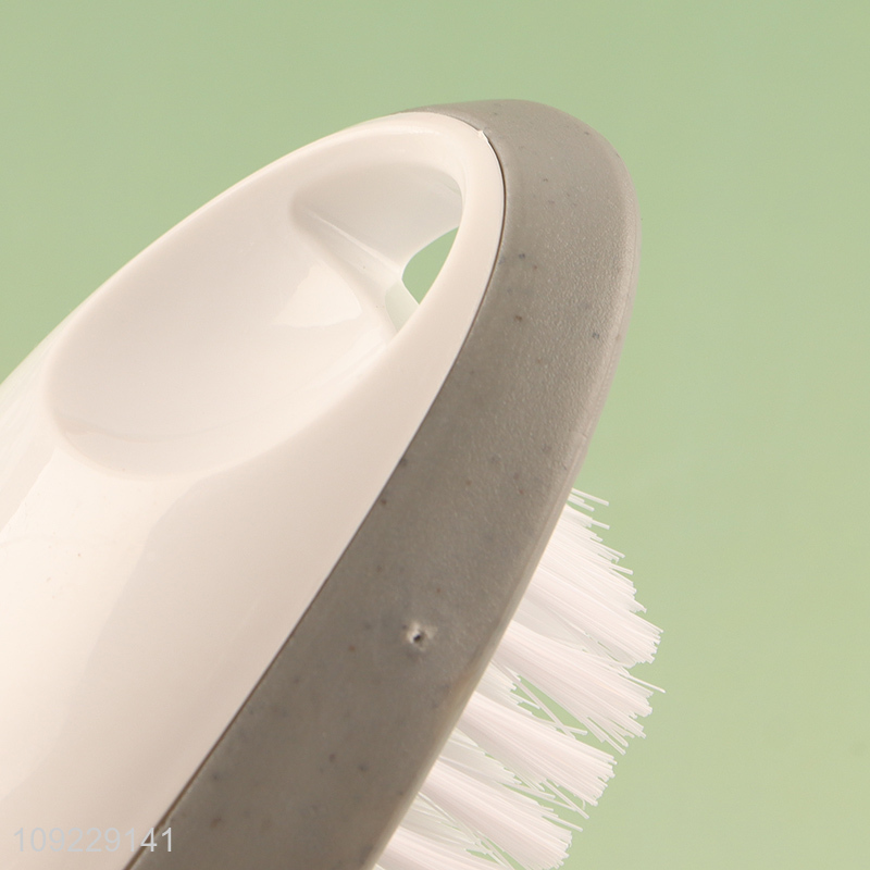Low price household cleaning brush scrubbing brush clothes washing brush with handle